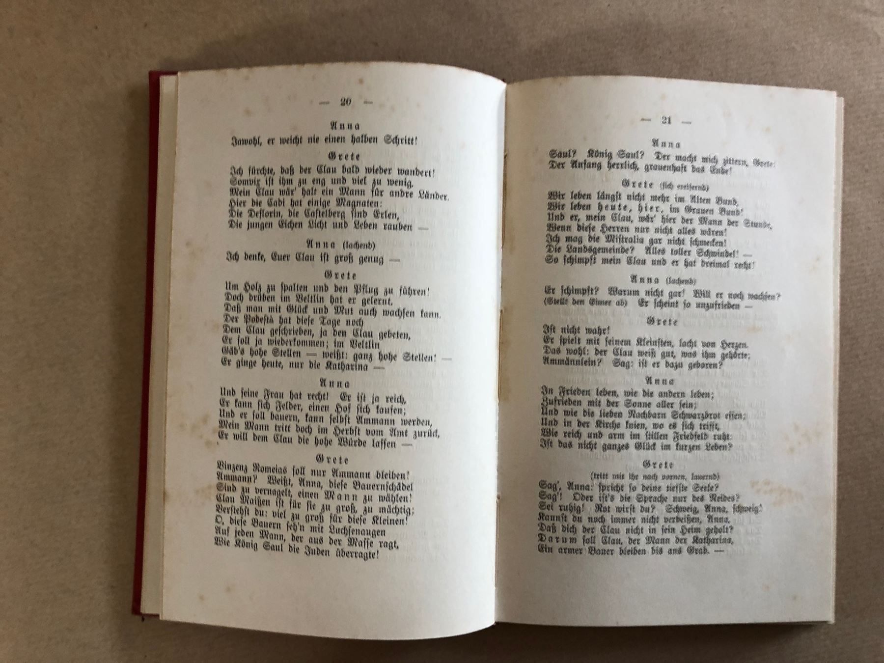 Libri: P. Maurus Carnot: Der Landrichter. – Usato da Zürich venduto da allp 3