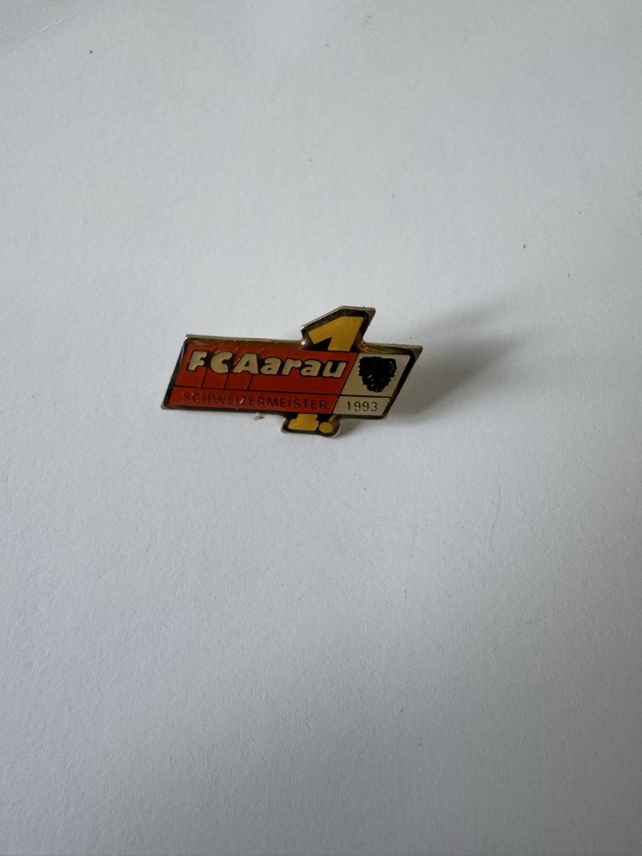Plaketten & Abzeichen: Fc Aarau Meister Pin – Gebraucht aus Lenzburg von Meister_k
