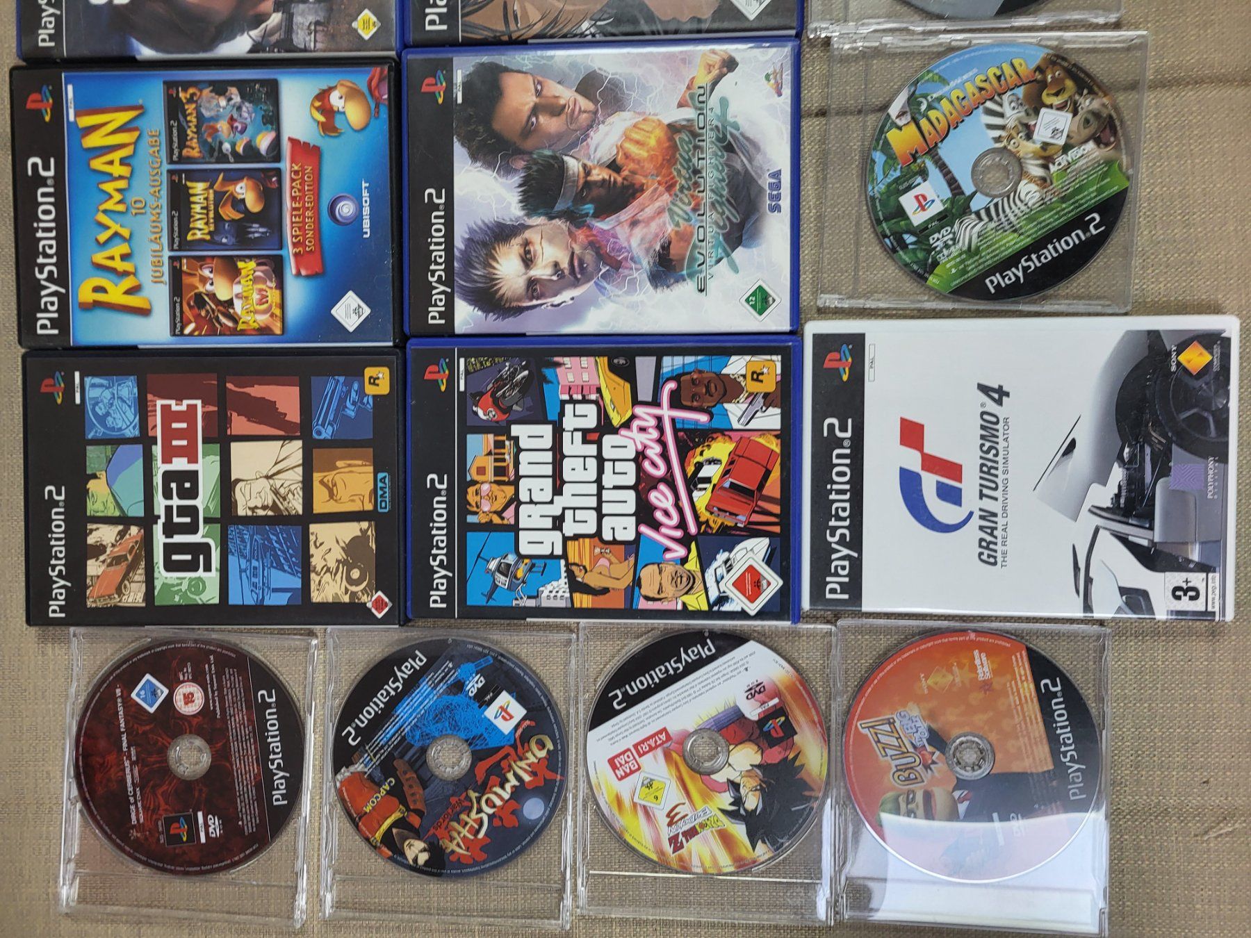 Spiele: PlayStation 2 Sammlung 17st. – Gebraucht aus Schwanden von kisi79 1