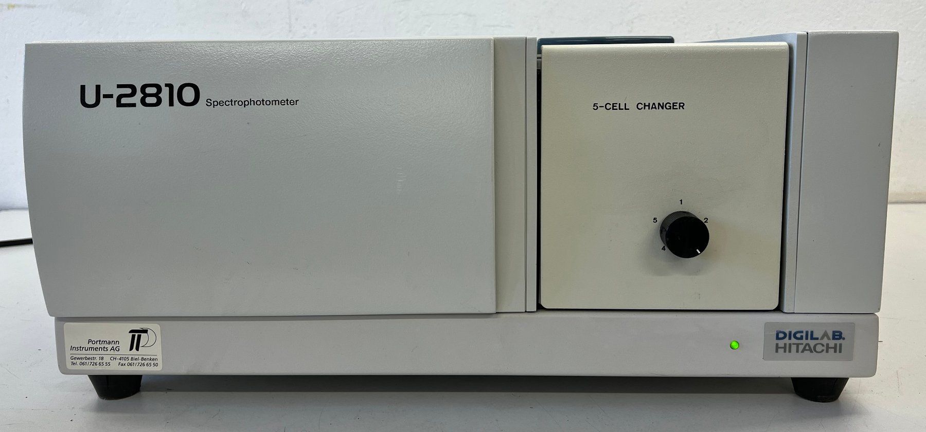 Accessori da laboratorio: Hitachi U-2810 Spektrophotometer mit 5 Cell Changer – Usato da Niederdorf venduto da LeptonAG_Labor 1