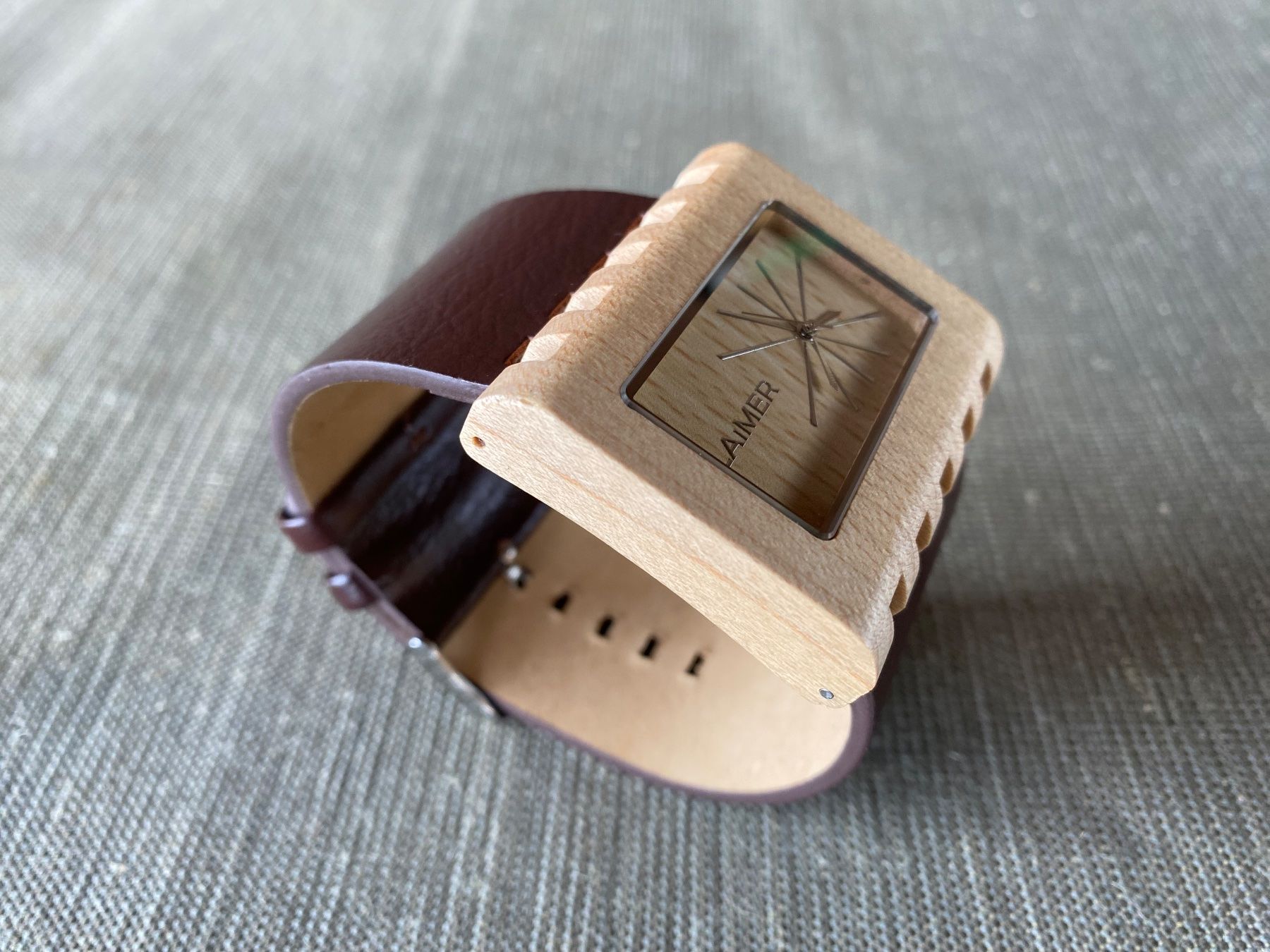 Montres: schöne Laimer Woodwatch – D'occasion à Feldbach par Fea1 2