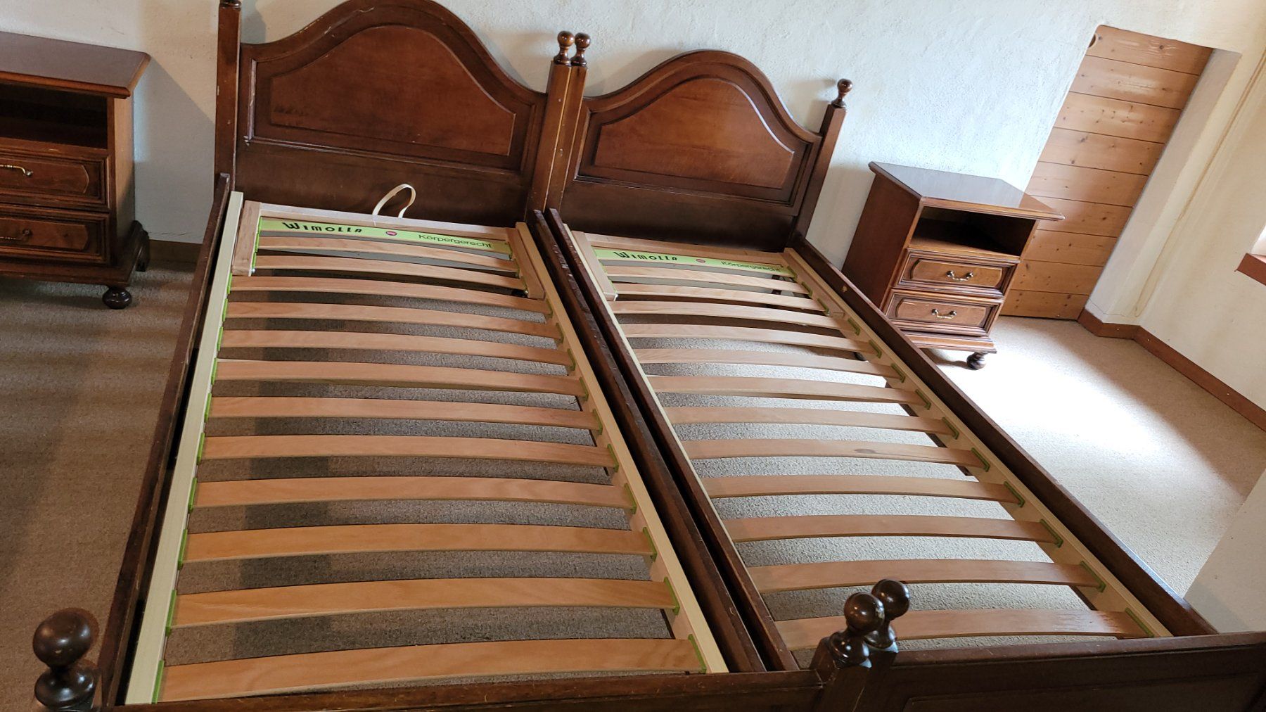 Letti: Doppelbett inkl. Wimolla-Lattenroste 180x200 – Usato da Braunau venduto da rol_87rc