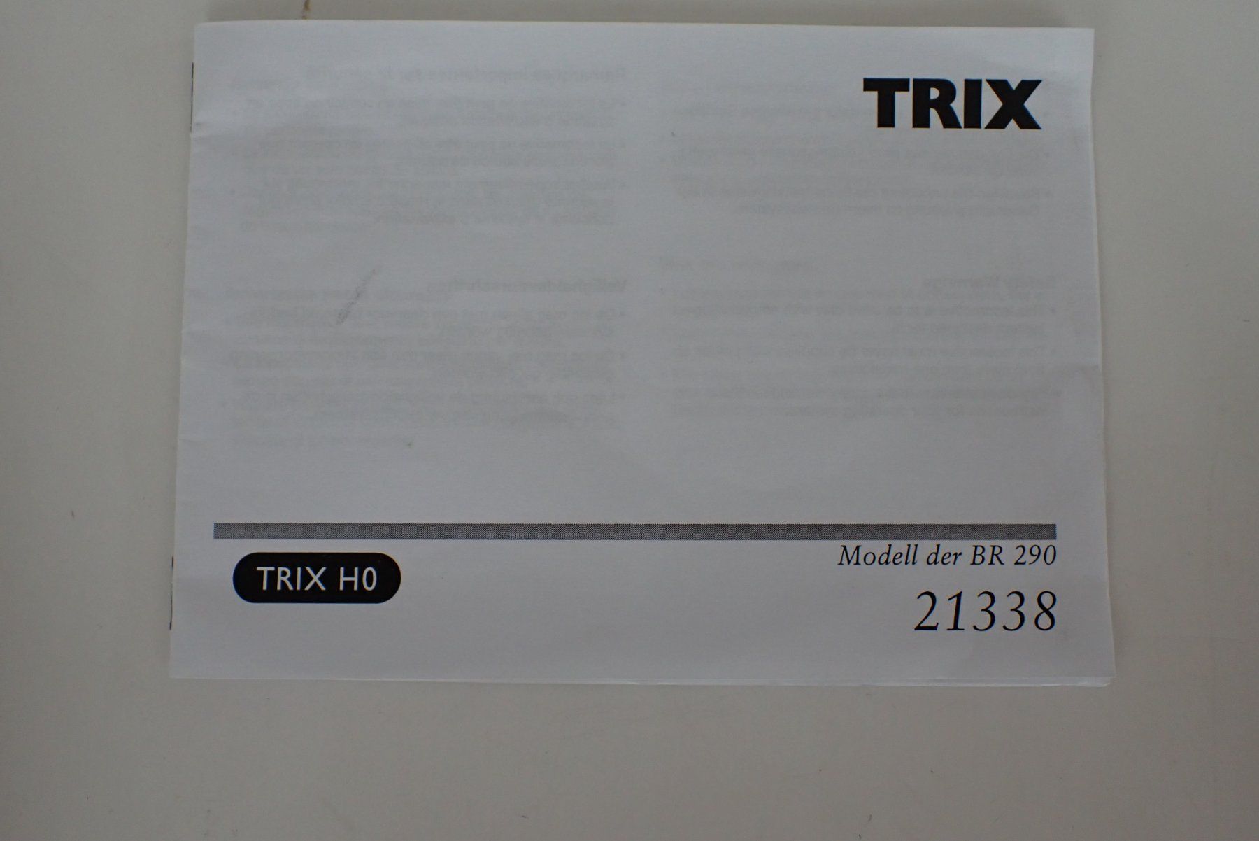 Trix Modelleisenbahnen: TRIX DB Diesellok – Gebraucht aus Bützberg von Riviera-Express 5
