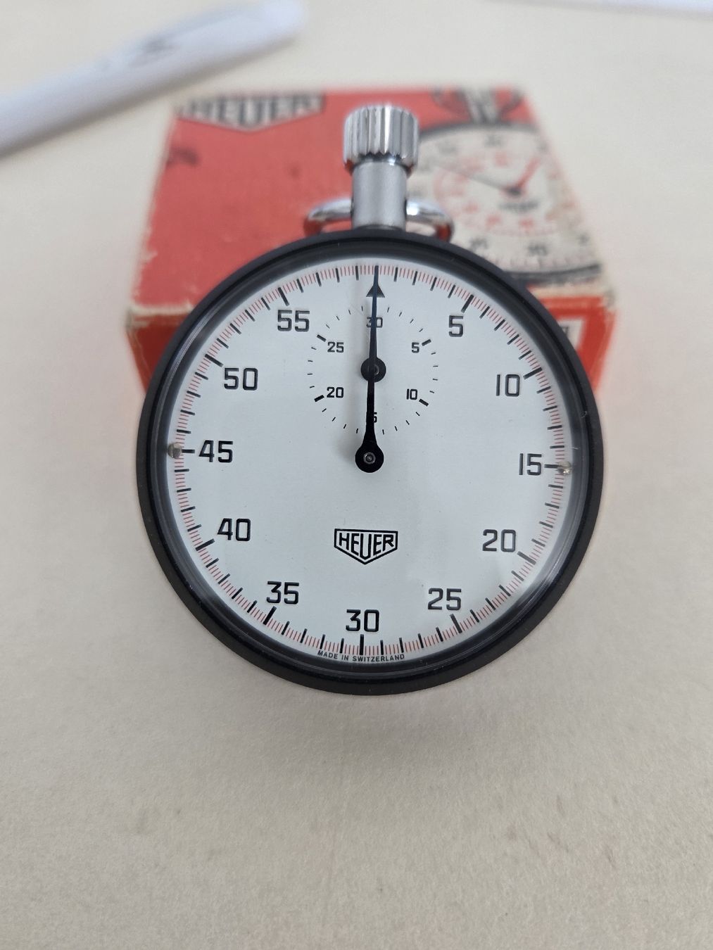 Tag Heuer Montres: Heuer Stoppuhr mit Originalverpackung – D'occasion à Dietikon par Allegra34 2