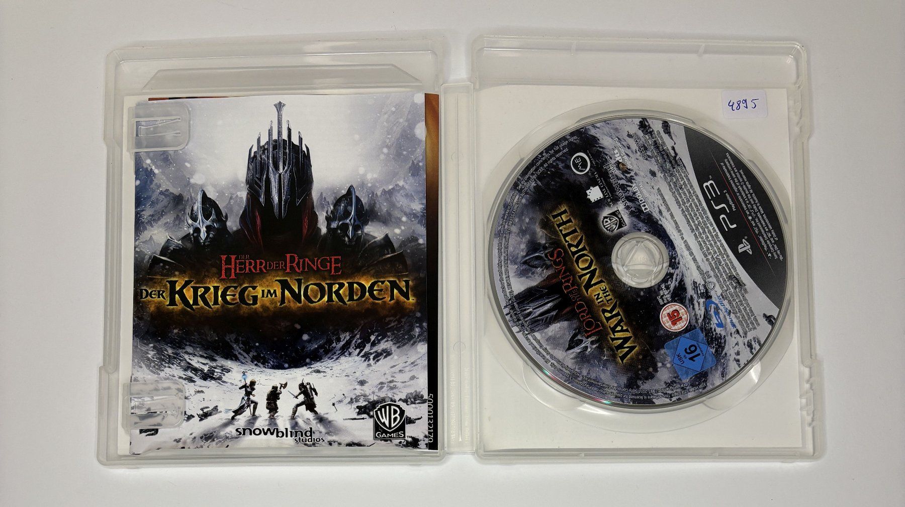 Giochi: PS3 - Der Herr der Ringe: Der Krieg im Norden – Usato da Allschwil venduto da Bullach 1