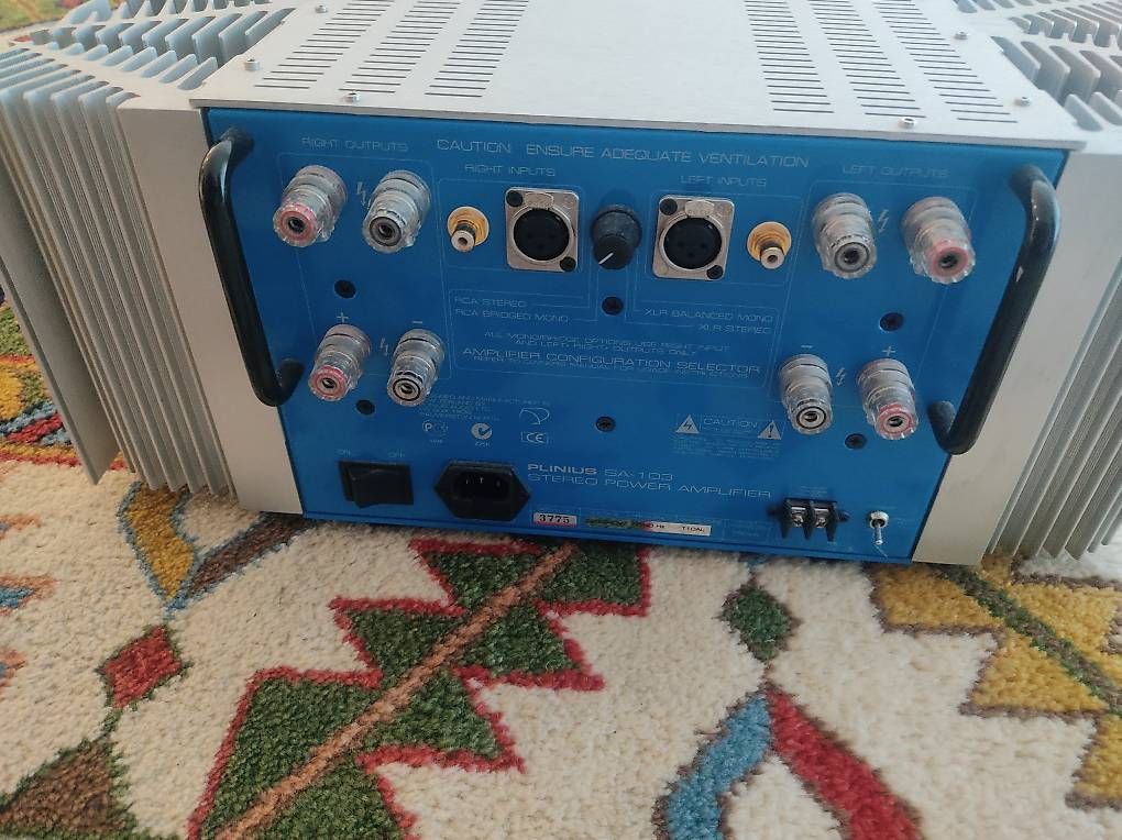 Amplificatori: Plinius Sa 103 Class A Endstufe – Usato da Wettingen venduto da Vedanta01 3