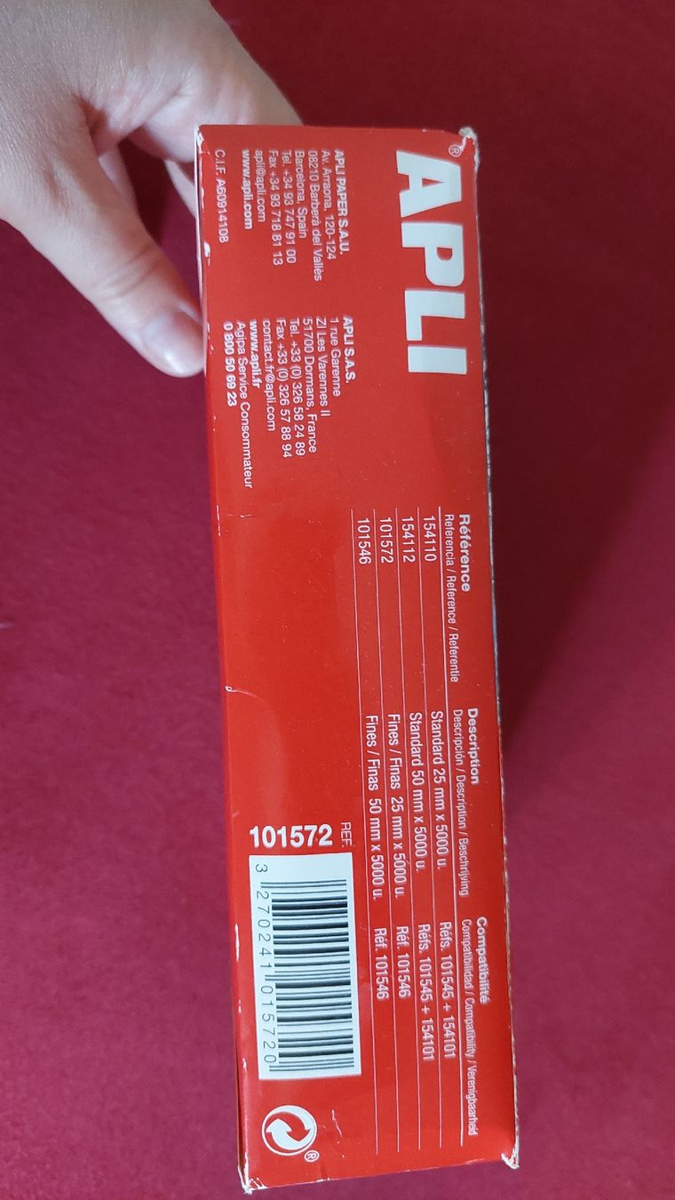 Tutti gli attrezzi: APLI Textilfäden Fein, Standard 25 mm – Usato da Zürich venduto da Romstyle 3