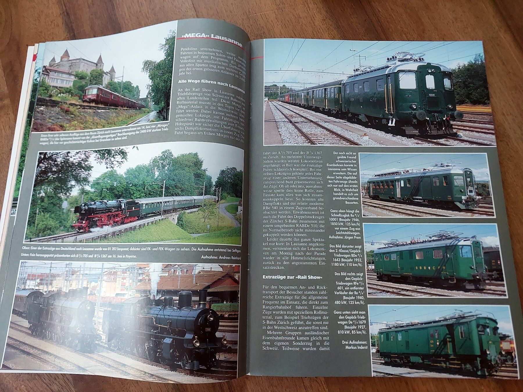 Riviste & Magazine: Eisenbahn-Kurier - Schweiz 1997 – Usato da Schönenwerd venduto da Steidi 7