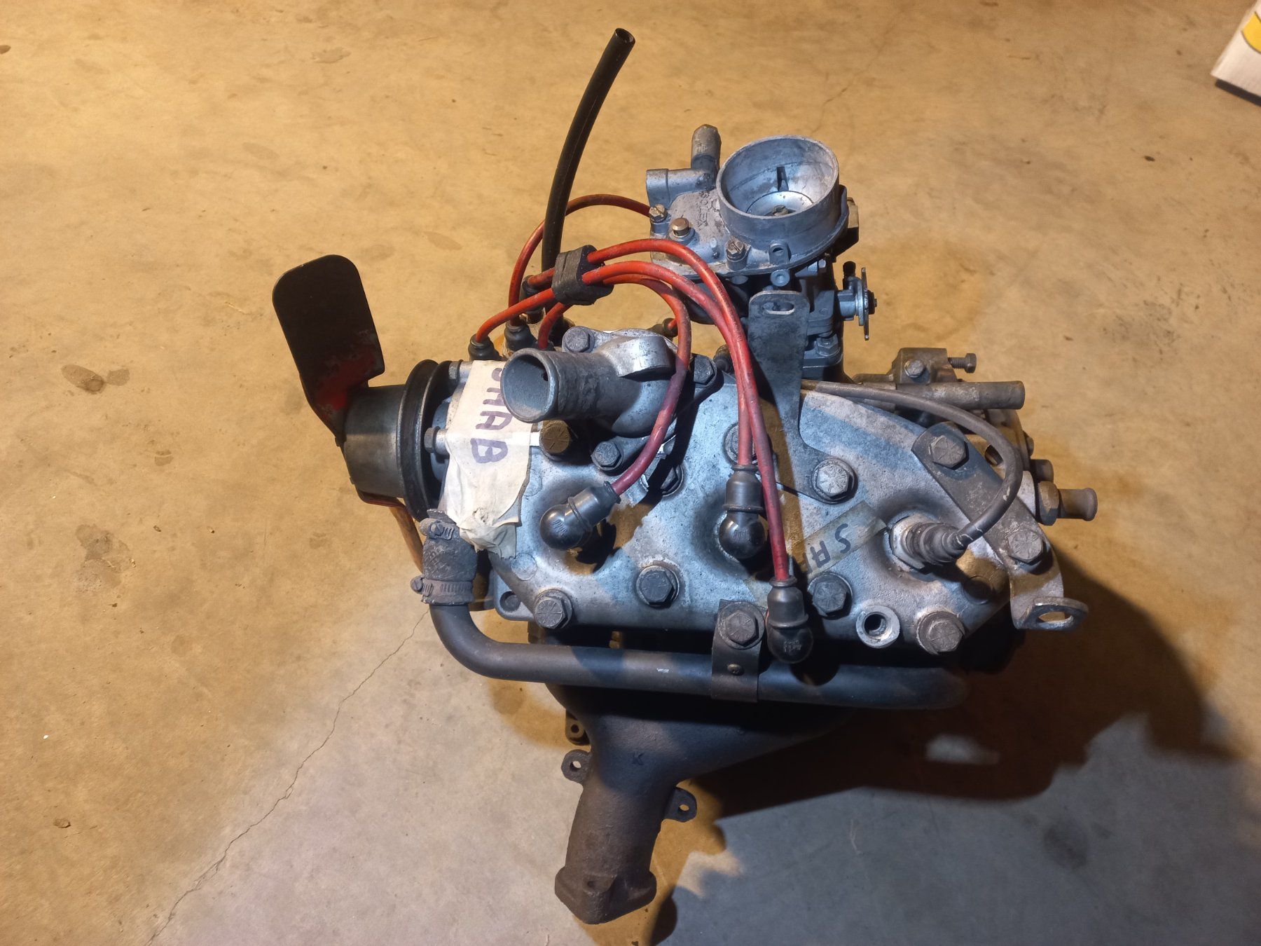 Saab Motori: Oldtimer Motor kompl. zu Saab 96 , 2- Takt , mit Anbauteilen – Usato da Dulliken venduto da Dullikenlerchclassic 6