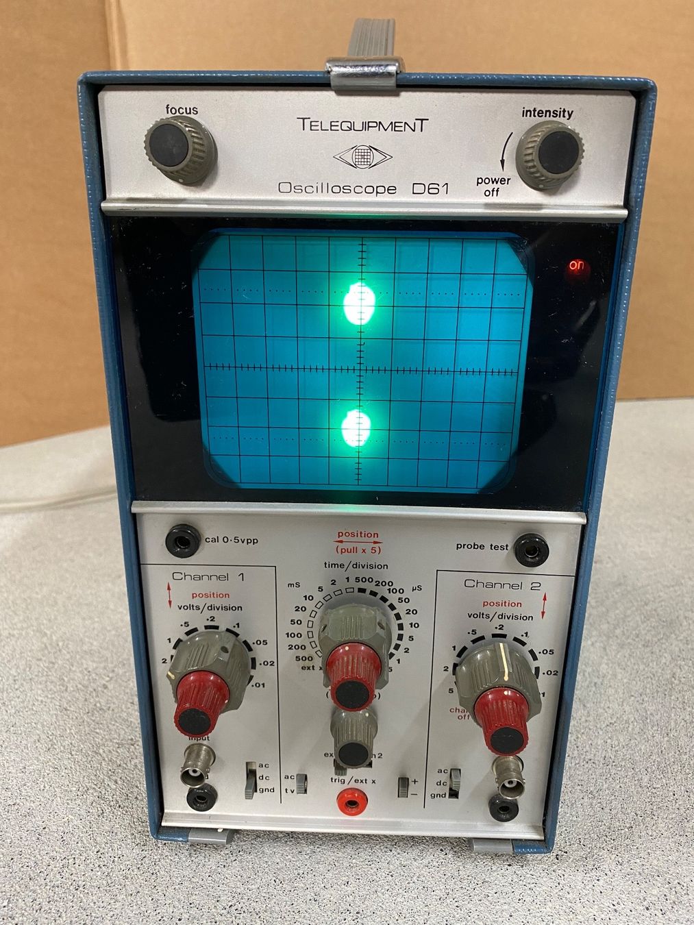 Misurare: Telequipment Oscilloscope D61 – Usato da Latterbach venduto da Bbutz98 1
