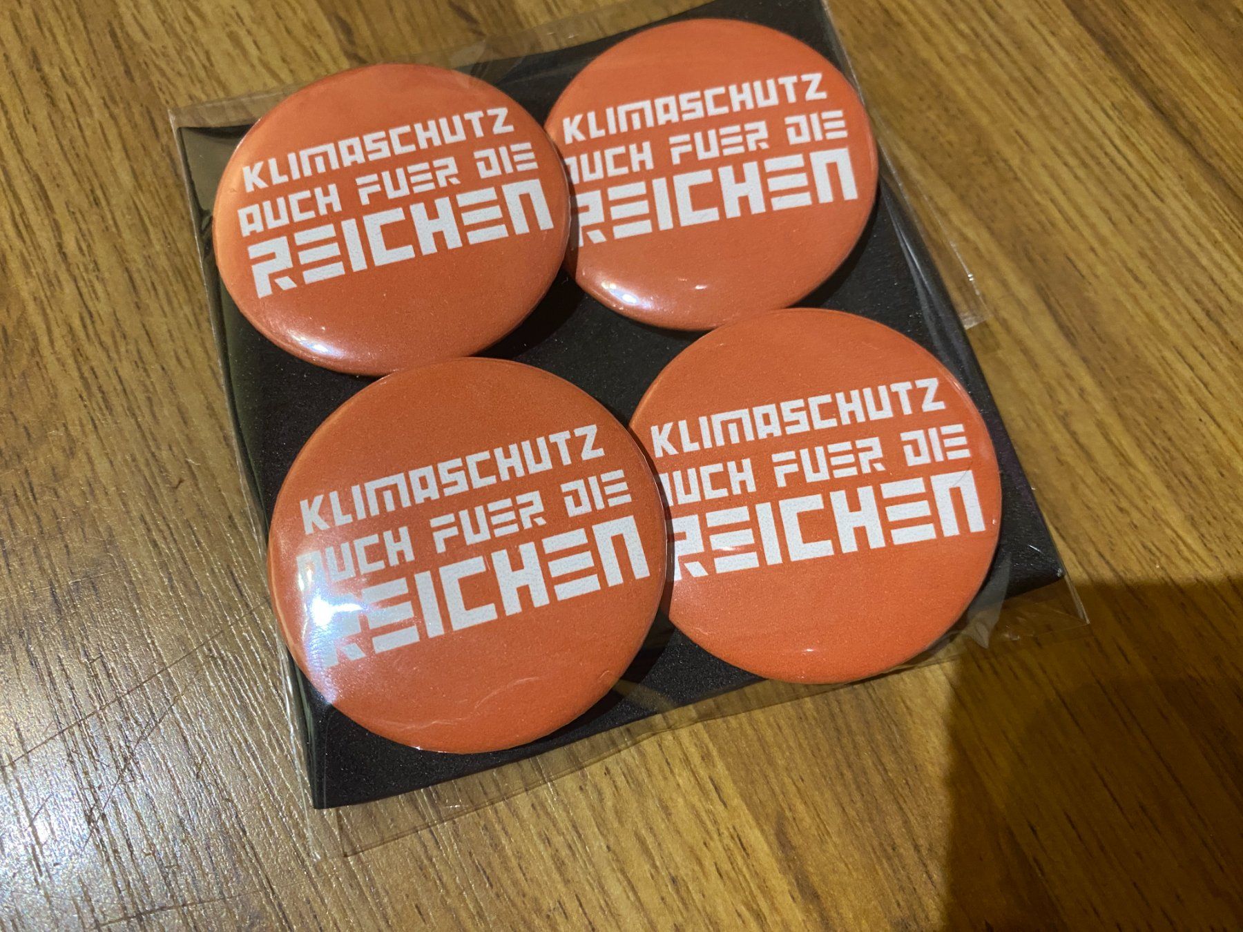Placchette & Badge: Klimaschutz Pin Badges – Nuovo e nell'imballaggio originale da Basel venduto da FatCatPacksTheRatt 1