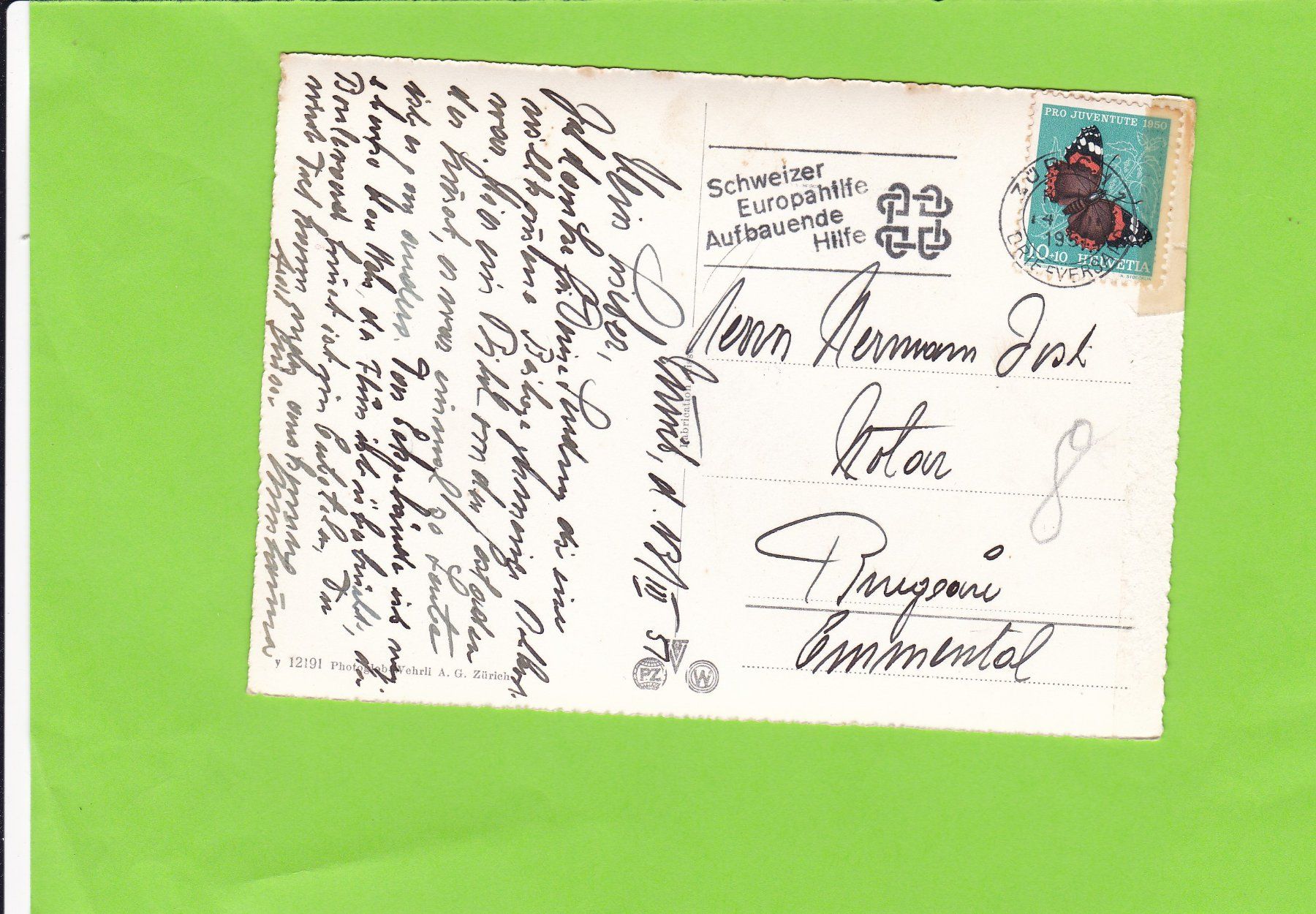 Cartes postales: Zürich-Central-Wassersperre-Oldtimer – D'occasion à St. Peterzell par neckertal 1