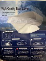 Bâche de bateau haute qualité, taille 3, 488-564cm neuve