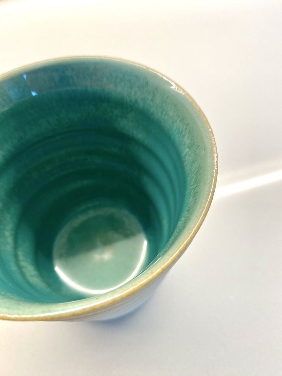 Tazze: Tee oder Kaffeetasse handgefertigt aus Keramik – Usato da Basel venduto da phidelitas 5