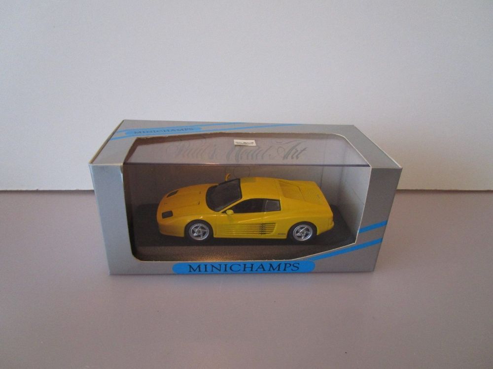 TOP PRICE ! FINO 103 FERRARI 512M Jaune Téléguidée 1.16