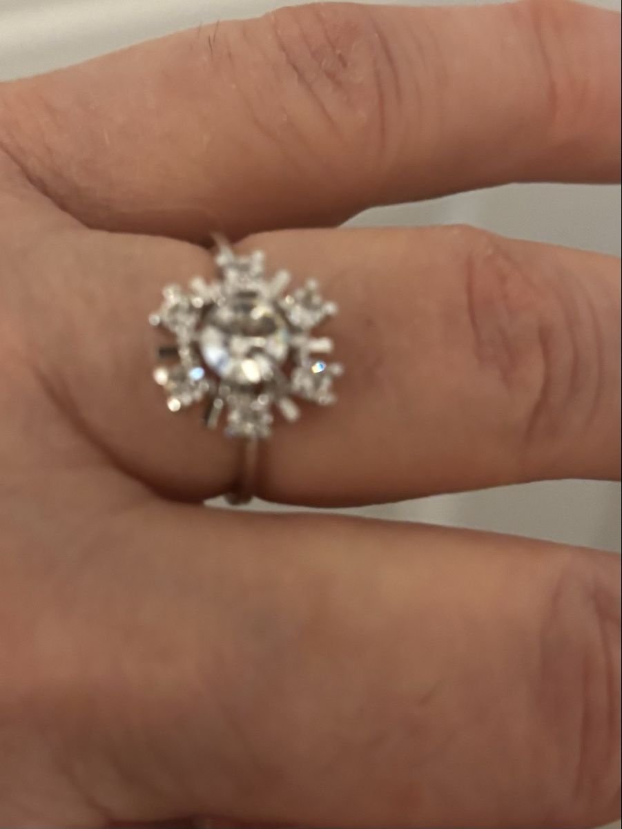 Anelli: Bague flocon de neige. Argent – Nuovo (secondo la descrizione) da Genève venduto da ati_tj8f 4