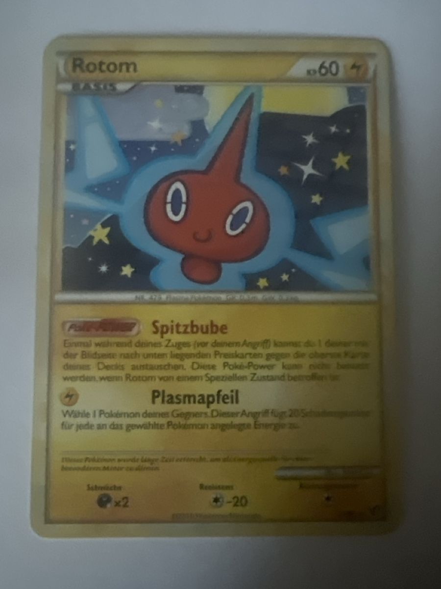 Pokémon Sammelbilder & Trading cards: Rotom Pokémon  – Gebraucht aus Frauenfeld von mwguv