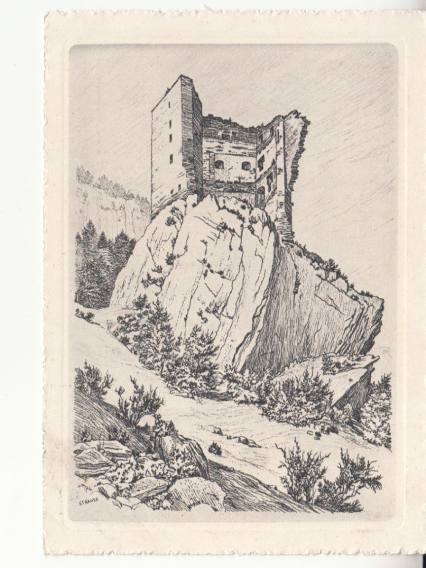 Cartoline postali: Haldenstein 1932, Bienfaisance – Usato da Bürglen TG venduto da StampGraf