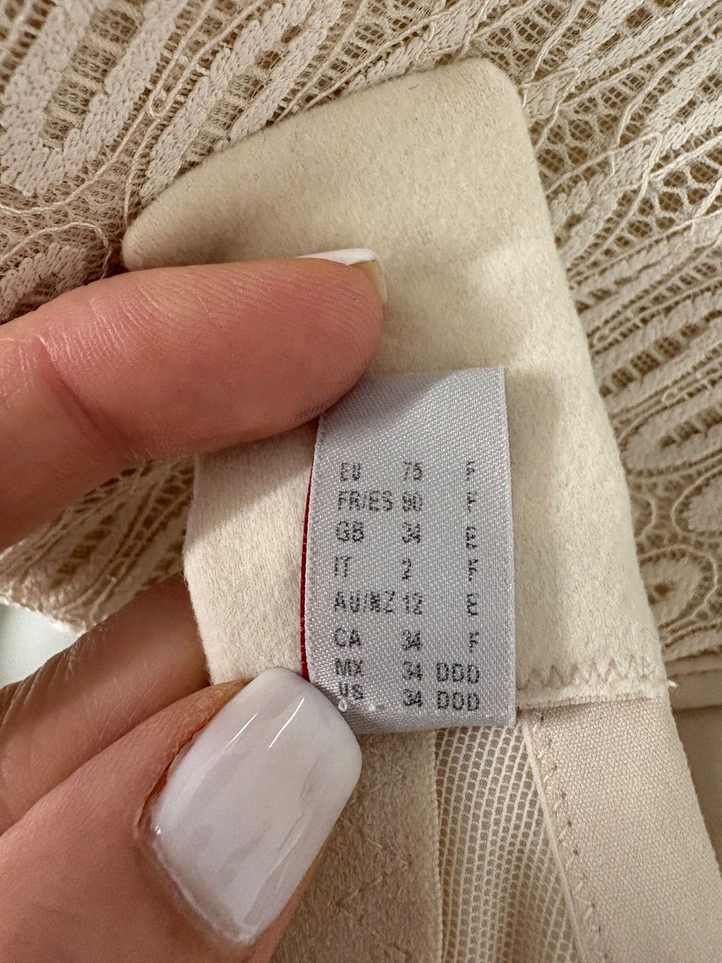 Triumph Altra biancheria intima: Triumph BH mit Spitze Aura Spotlight 75F nude – Nuovo (secondo la descrizione) da Regensdorf venduto da secondchancefashion 6