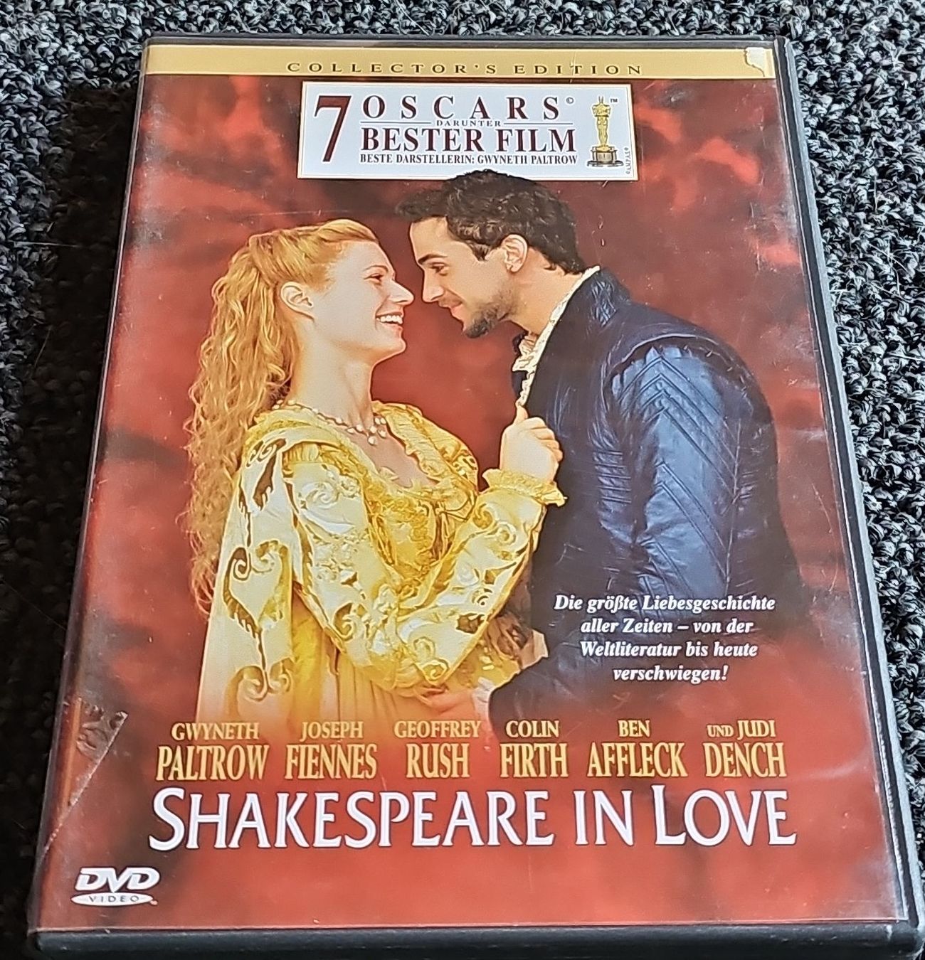 Tous les DVDs: Shakespeare in Love (22150) – D'occasion à Ruswil par jan_bxl5