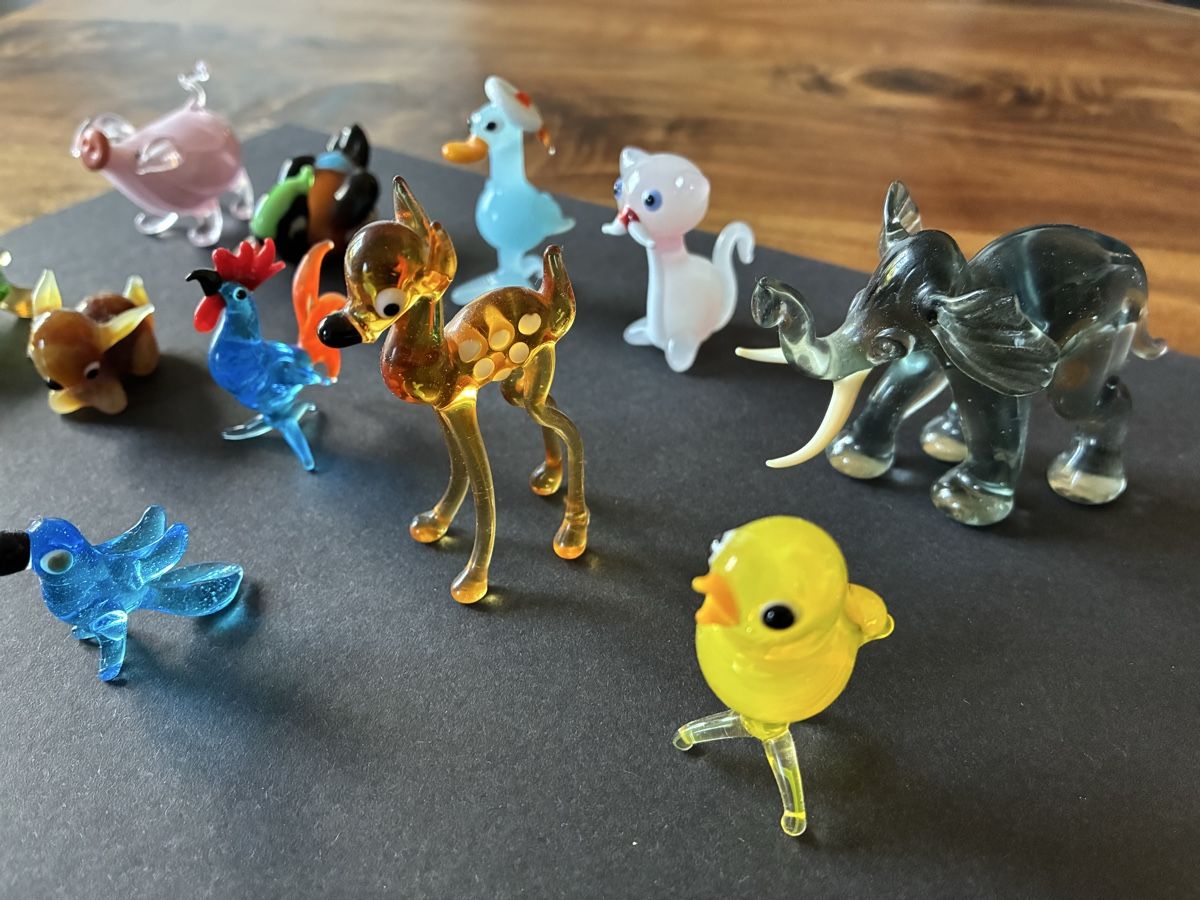 Figuren: Glasfiguren Set: kleine Glastiere – Gebraucht aus Zürich von Sylvie0011 1