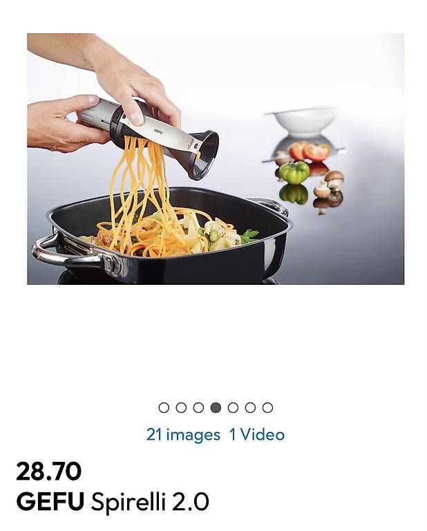 Appareils de cuisine: Neu: Spirelli Gemüse-Spiralschneider – D'occasion à Zürich par cle_7zph 1