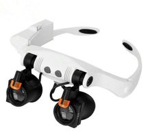 LED Kopflupe / Stirnlupe mit Licht