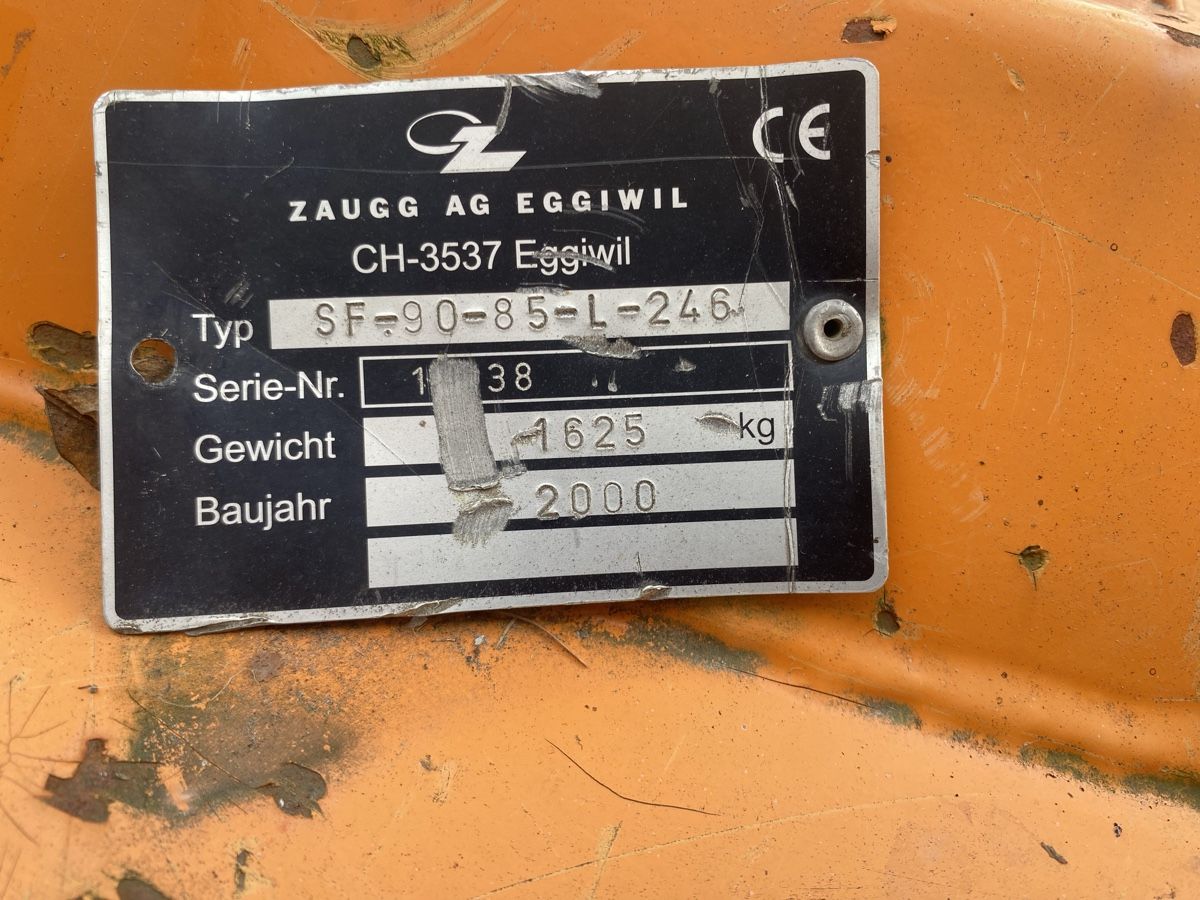 Zaugg Tutte le macchine: Zaugg-Schneefräse – Usato da Unteriberg venduto da Rini54 8