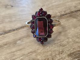 Antiker Granat-Ring (Grösse 58) GAM