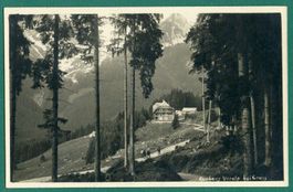Grabs, Kurhaus Voralp, 1923, gelaufen, belebt