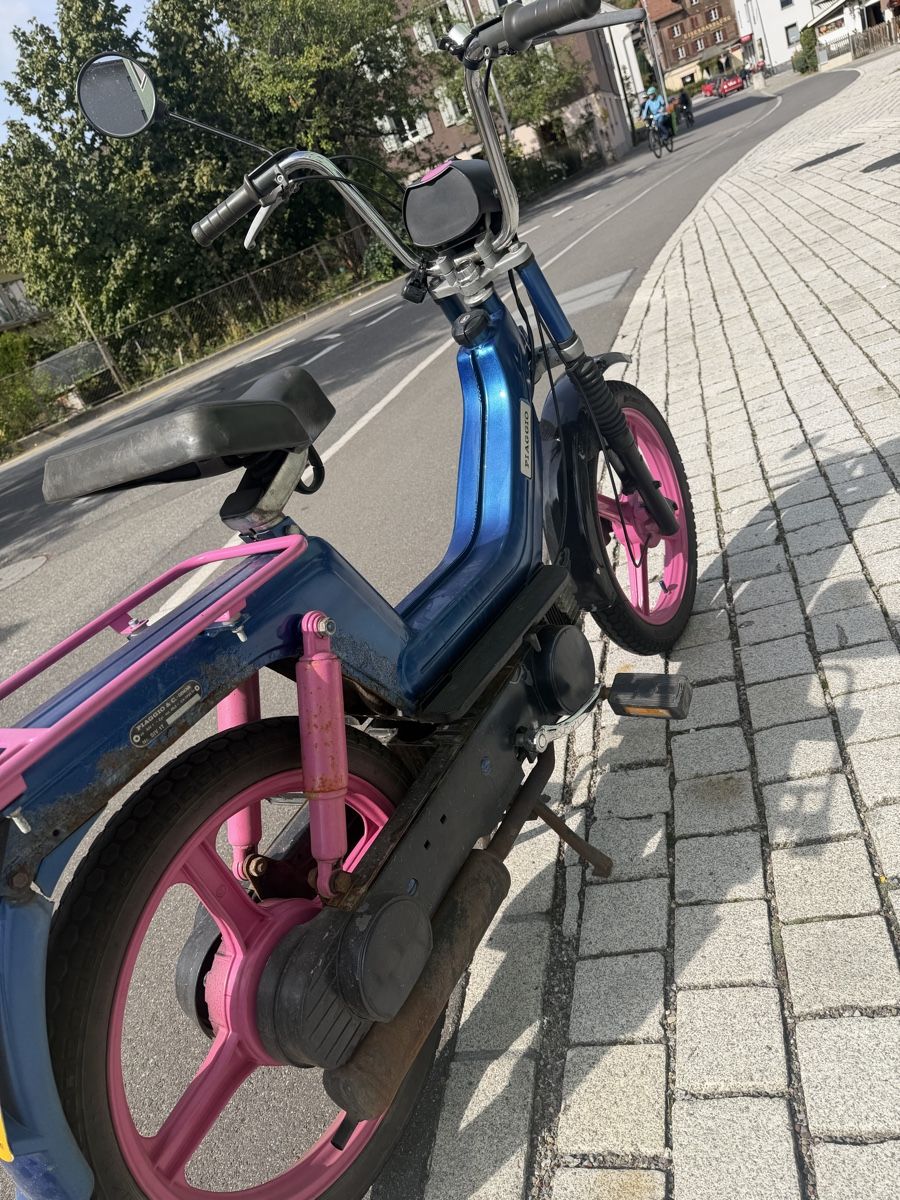 Piaggio Ciclomotori: Piaggio si Mofa blau pink – Usato da Seewen SZ venduto da ale_n7jg 3