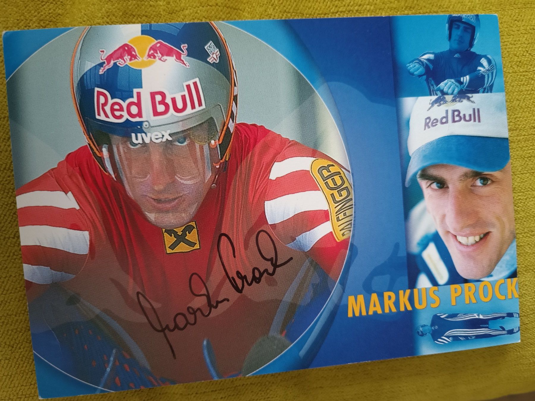 Autografi: Markus Prock - Olympia 2xSilber & 5x Weltmeister – Usato da Menziken venduto da Artographs