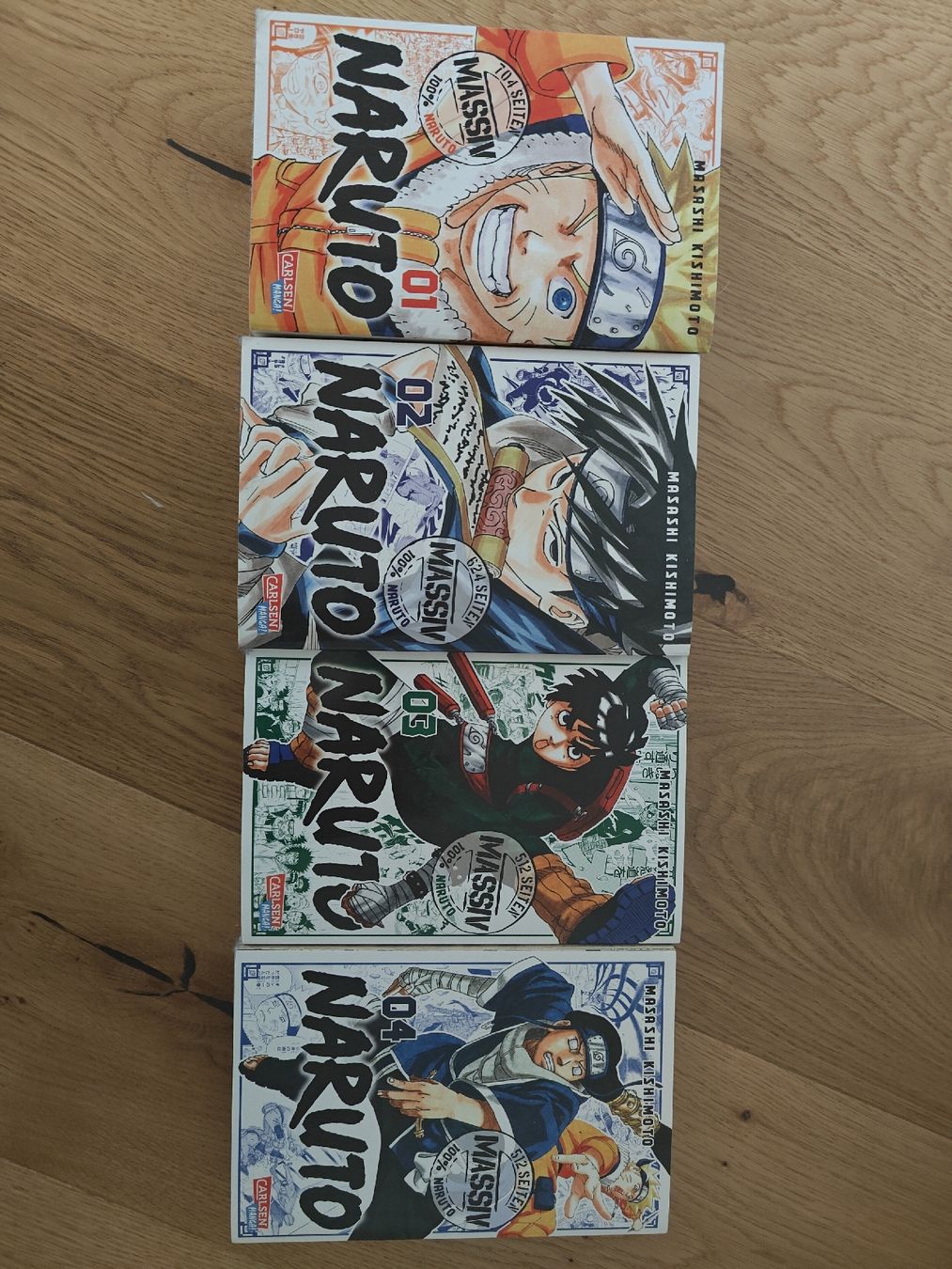 Comics: 4 Naruto Mangas Band 1-4, Massiv – Gebraucht aus Gossau ZH von swizlyCH 1
