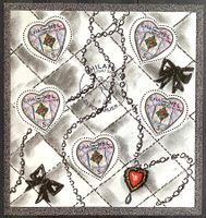 2004 Frankreich France Valentinstag Chanel   Kleinbogen **