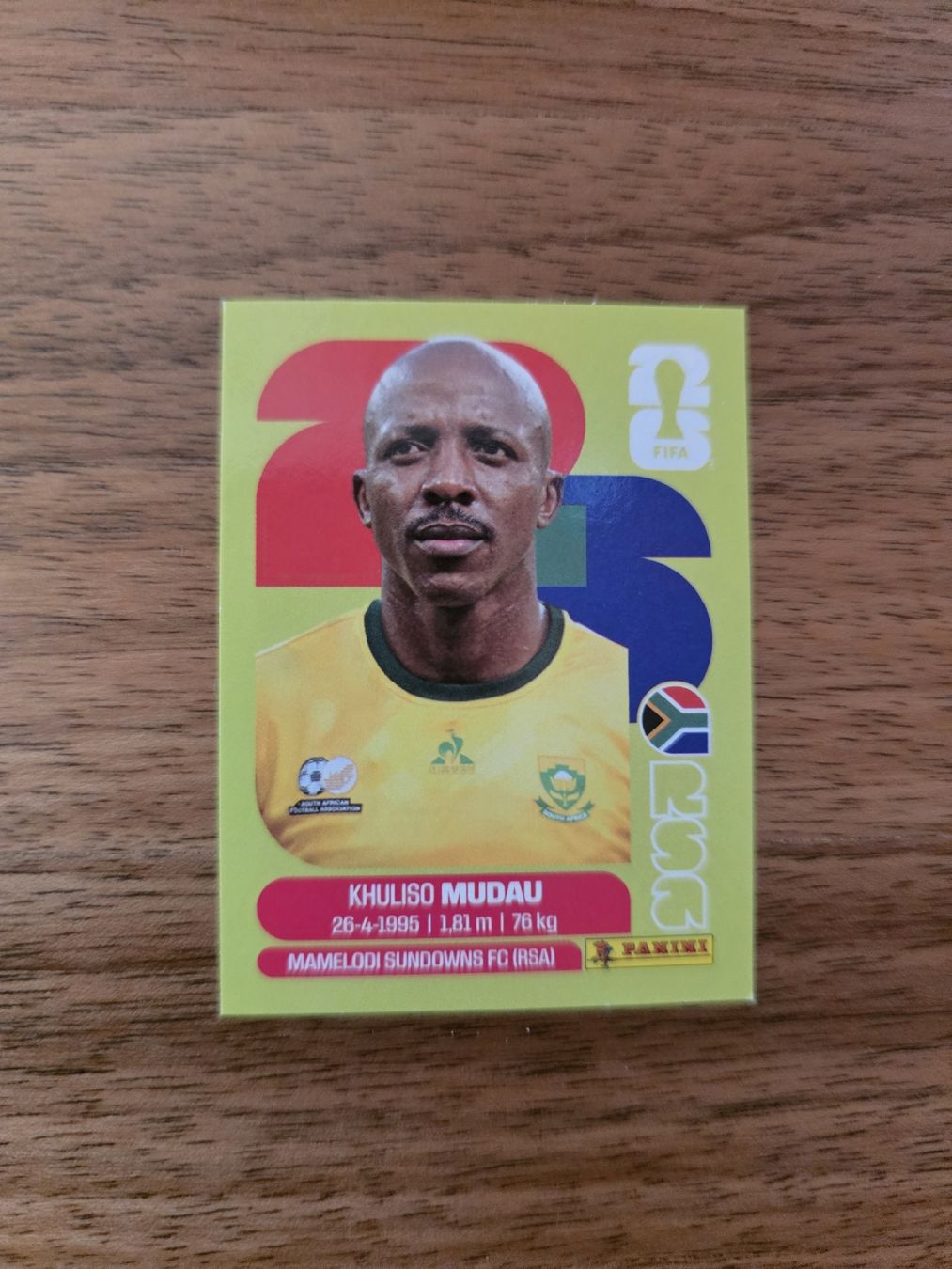 Panini Carte collezionabili: Panini WM 2026 RSA 9 Mudau – Nuovo (secondo la descrizione) da Romanshorn venduto da leeh78