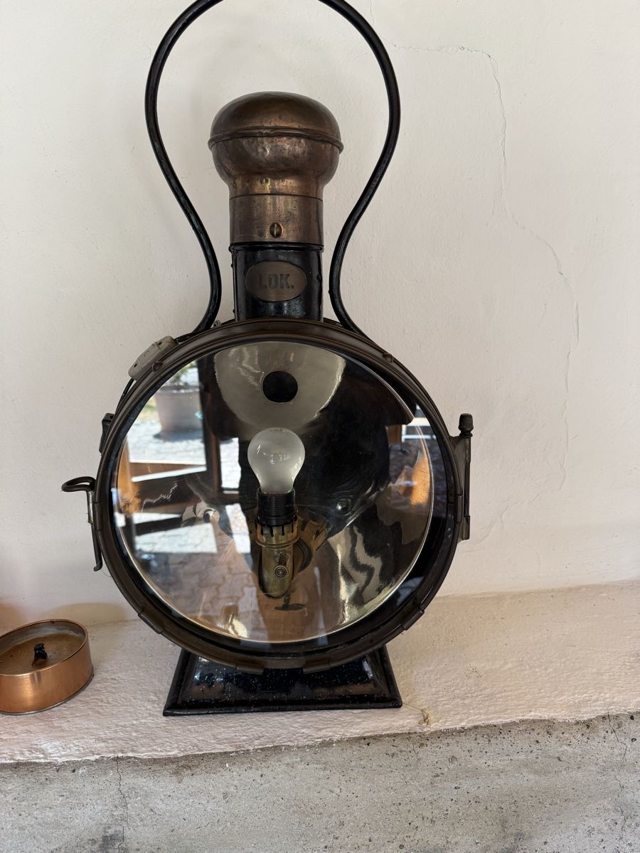 SBB/CFF/FFS Lampes: Alte Eisenbahnlampe zu verkaufen – D'occasion à Solothurn par Eljuanito 2