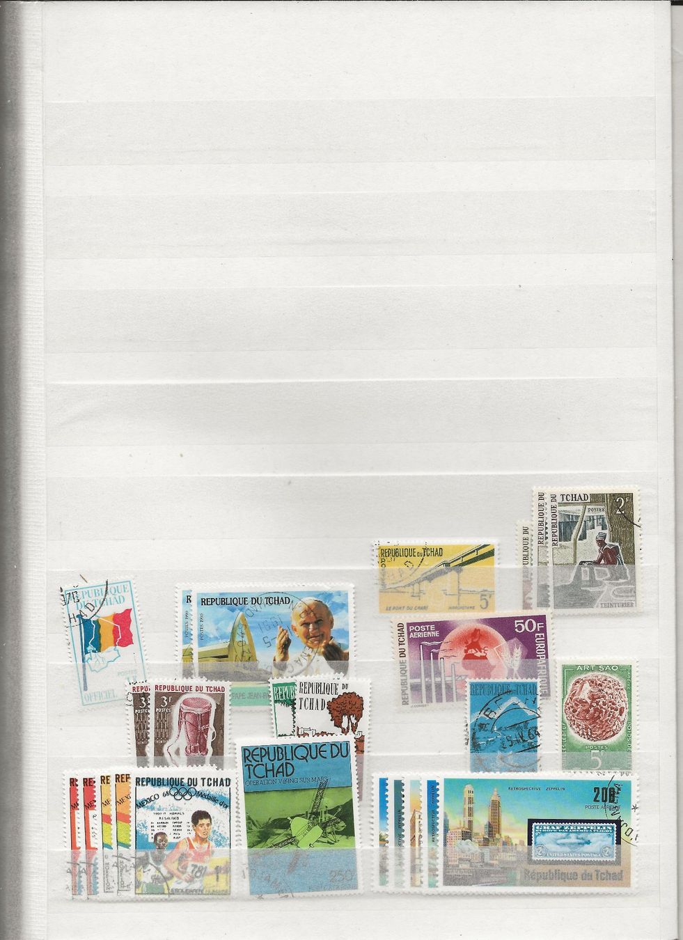 Alle Briefmarken: Marken Afrika Tschad bis Tunesien – Gebraucht aus Au ZH von xelagreb01 1