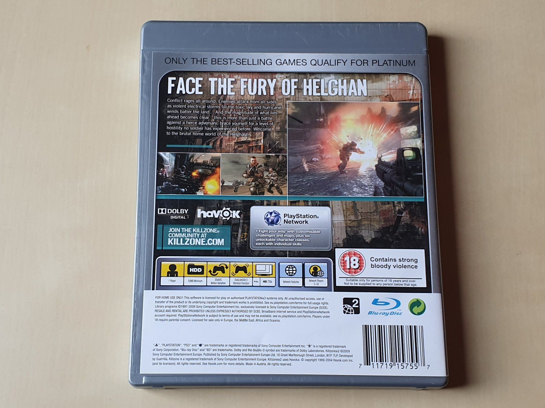Sony Giochi: Killzone 2 – Usato da Stansstad venduto da collectorsshop 1