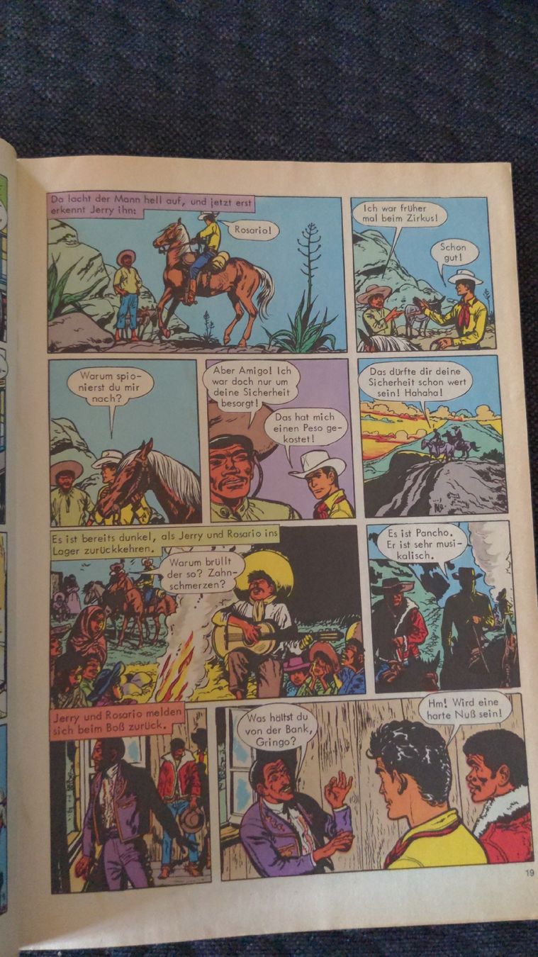 Fumetti: Jerry Spring Comic Nr.1- Der Mann aus Texas - Zweitauflage  – Usato da Niederscherli venduto da Mon_Art 5