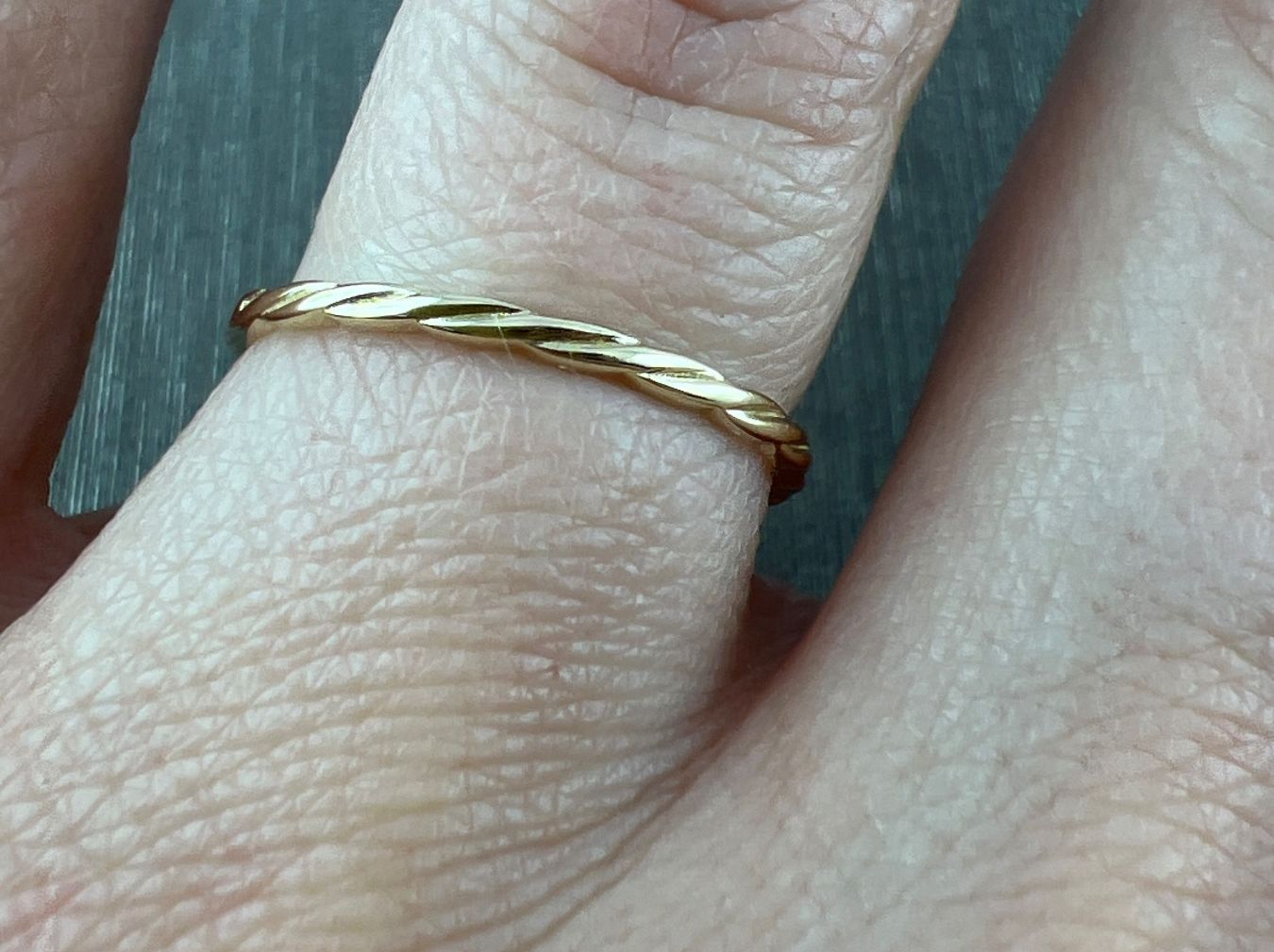 Bagues: Ring 585 Gold – D'occasion à Niederuzwil par leo_8857 2