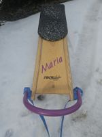 Rennschlitten Race Sledge, Holz Top Zustand