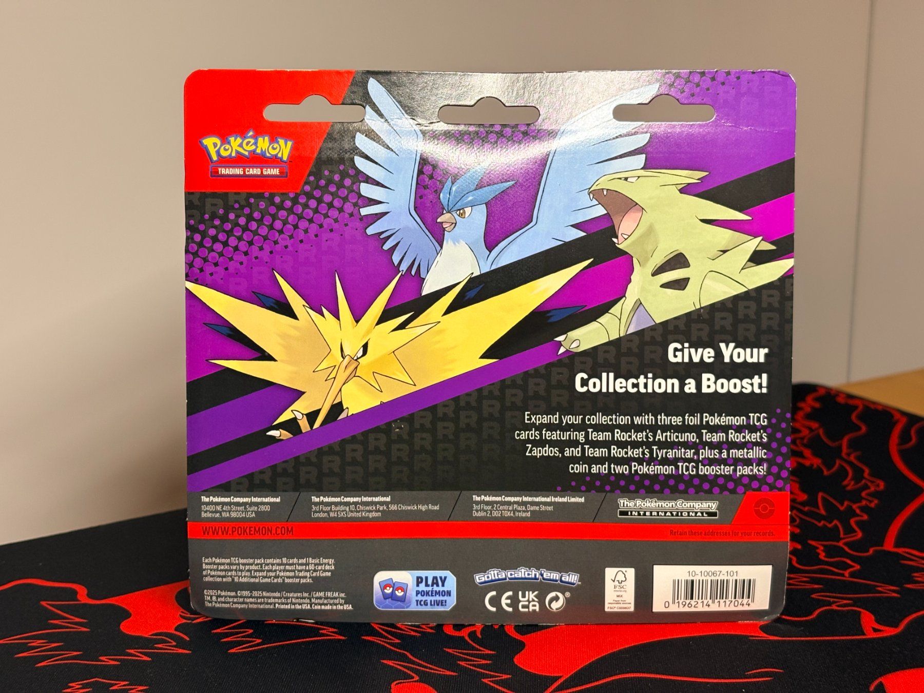 Pokémon Carte collezionabili: Pokémon Team Rocket's Zapdos, Articuno & Tyranitar 2-Pack – Nuovo e nell'imballaggio originale da Olten venduto da p1xx3l 1