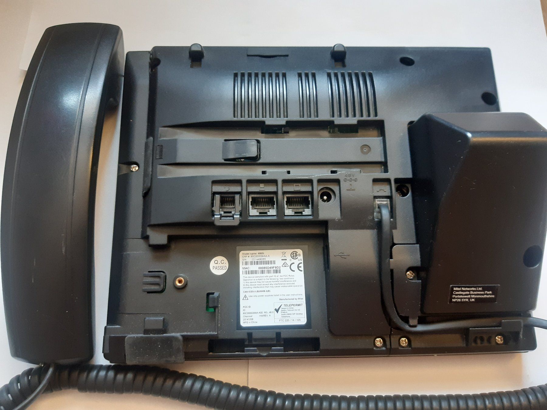 Aastra Telefoni: Téléphone fixe Aastra Mitel 6869i – Usato da Moudon venduto da Amaroli7 1