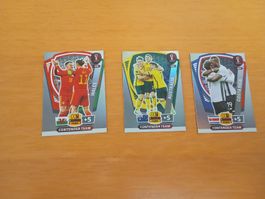 3 Fussball WM 2022 Spezial Karten.