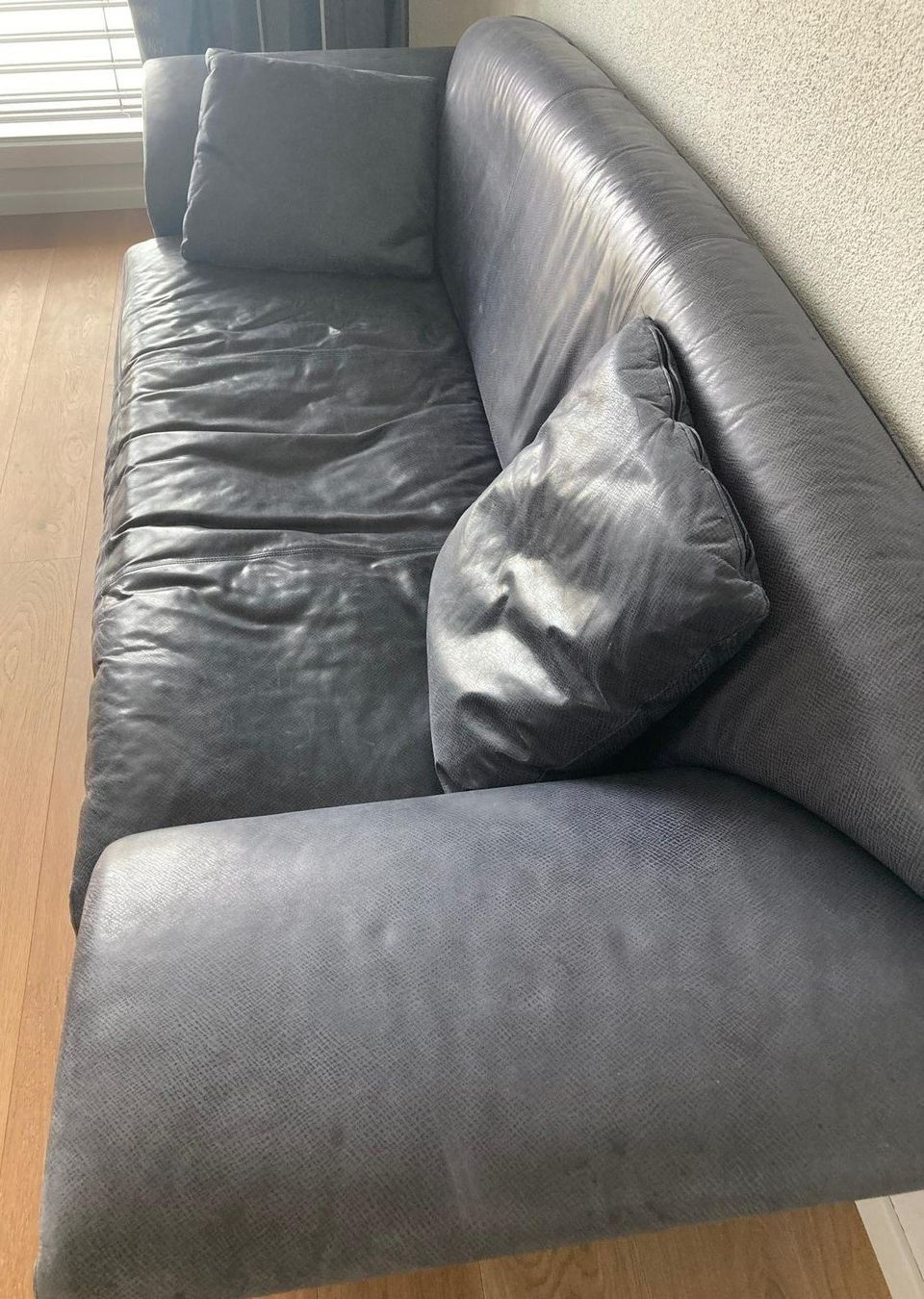 Divani: Designer Sofa, Leder, 3-er – Usato da Dietikon venduto da dari1961 2
