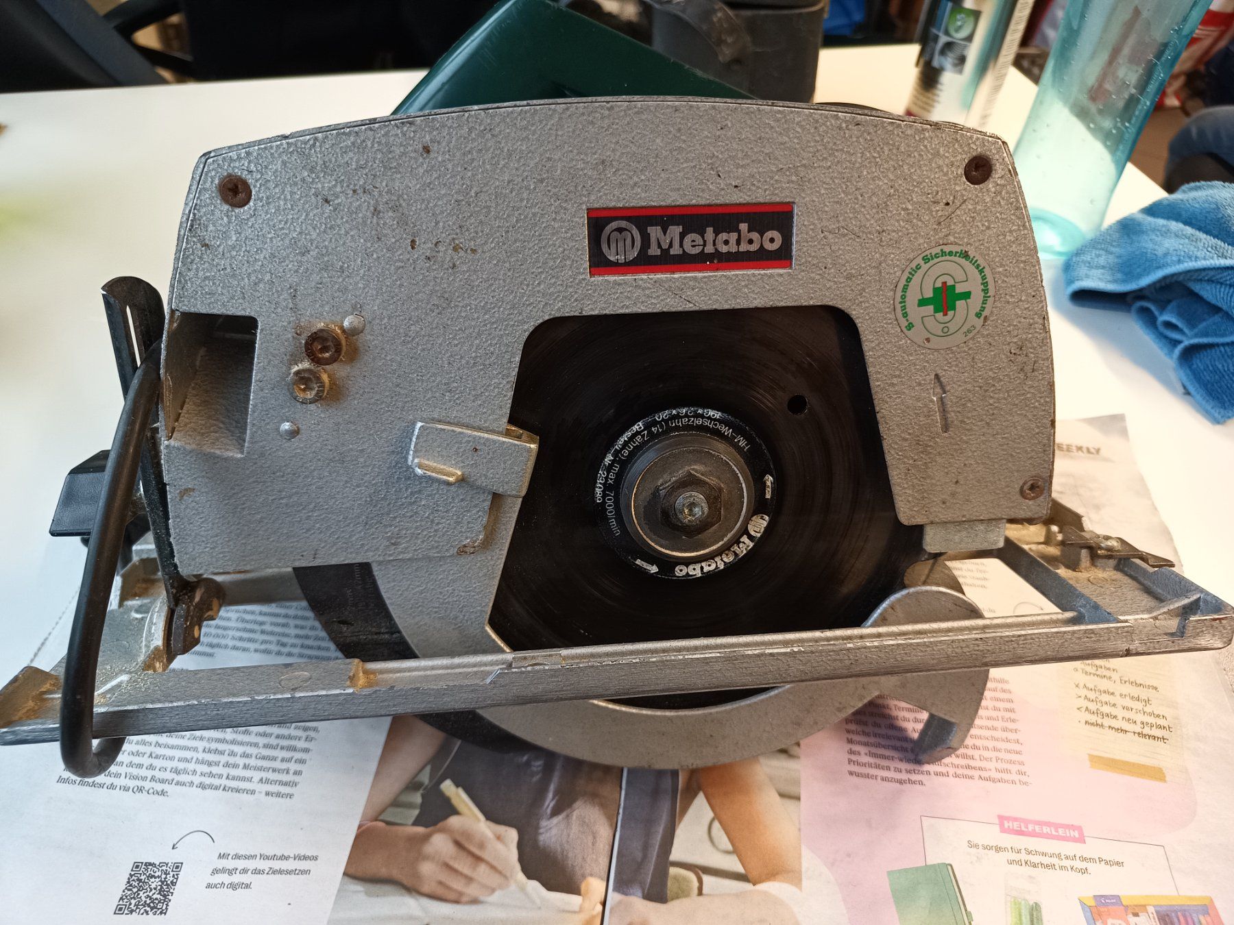Metabo Sägen: Metabo 4345 S Handkreissäge – Gebraucht aus Oberegg von A-Z.Handel.Loehrer
