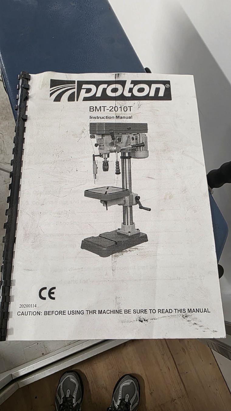 Bohrmaschinen: Tischbohrmaschine – Neu (gemäss Beschreibung) aus Horn von Exciter6 2
