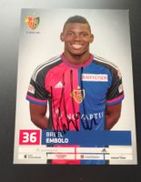 Breel Embolo  FC Basel TOP-KARTE original signiert