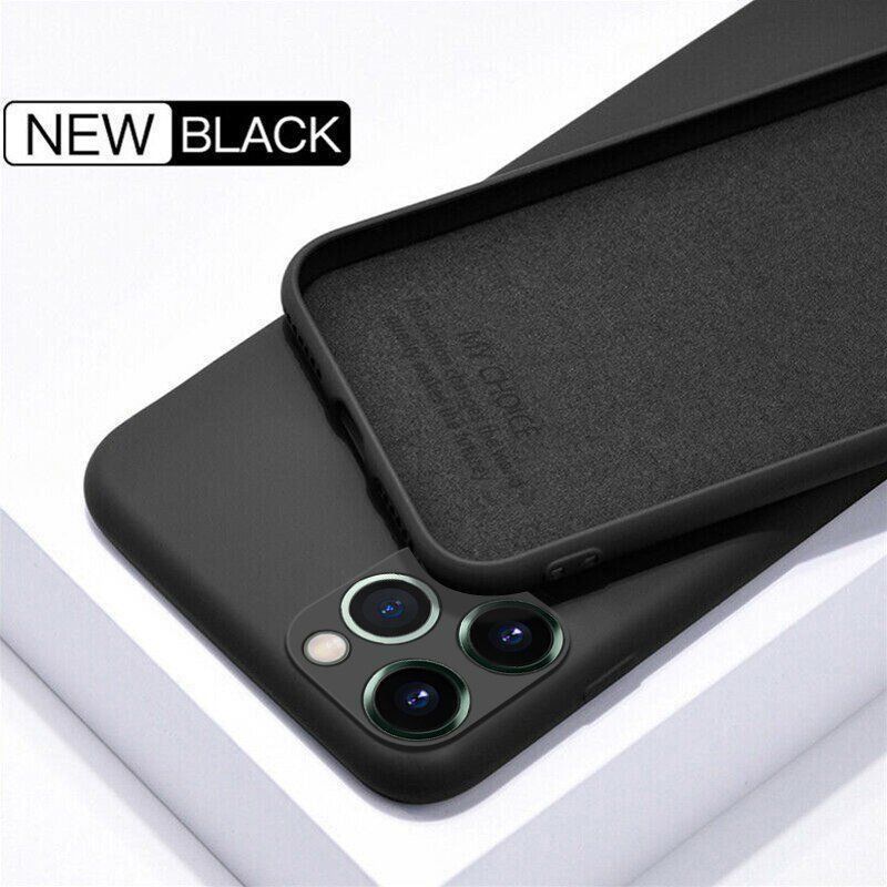 Cover & Protezioni schermo: iPhone 12Pro - coque liquide silicone Noir – Nuovo e nell'imballaggio originale da Morges venduto da DigiAC