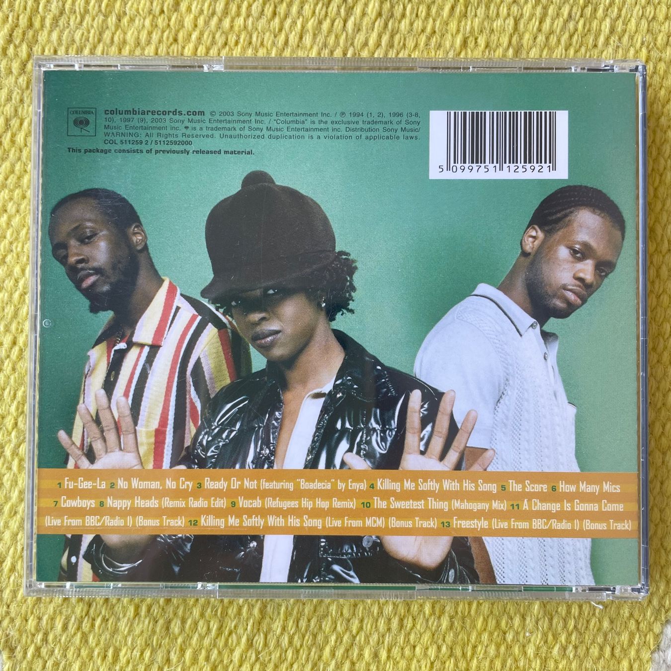 CD: FUGEES-GREATEST HITS – Usato da Rorschacherberg venduto da CD-Roli 1